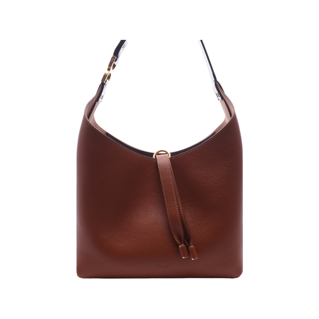CHC24AS629I31 25M 24F [25% 쿠폰] Chloe Grained Leather Marcie Small Hobo Bag Tan