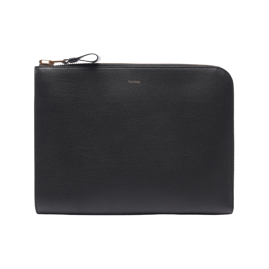 H0355T_LCL213_U9000_22S [25% 쿠폰] Tom Ford Soft Grain Leather Zip Portfolio Black