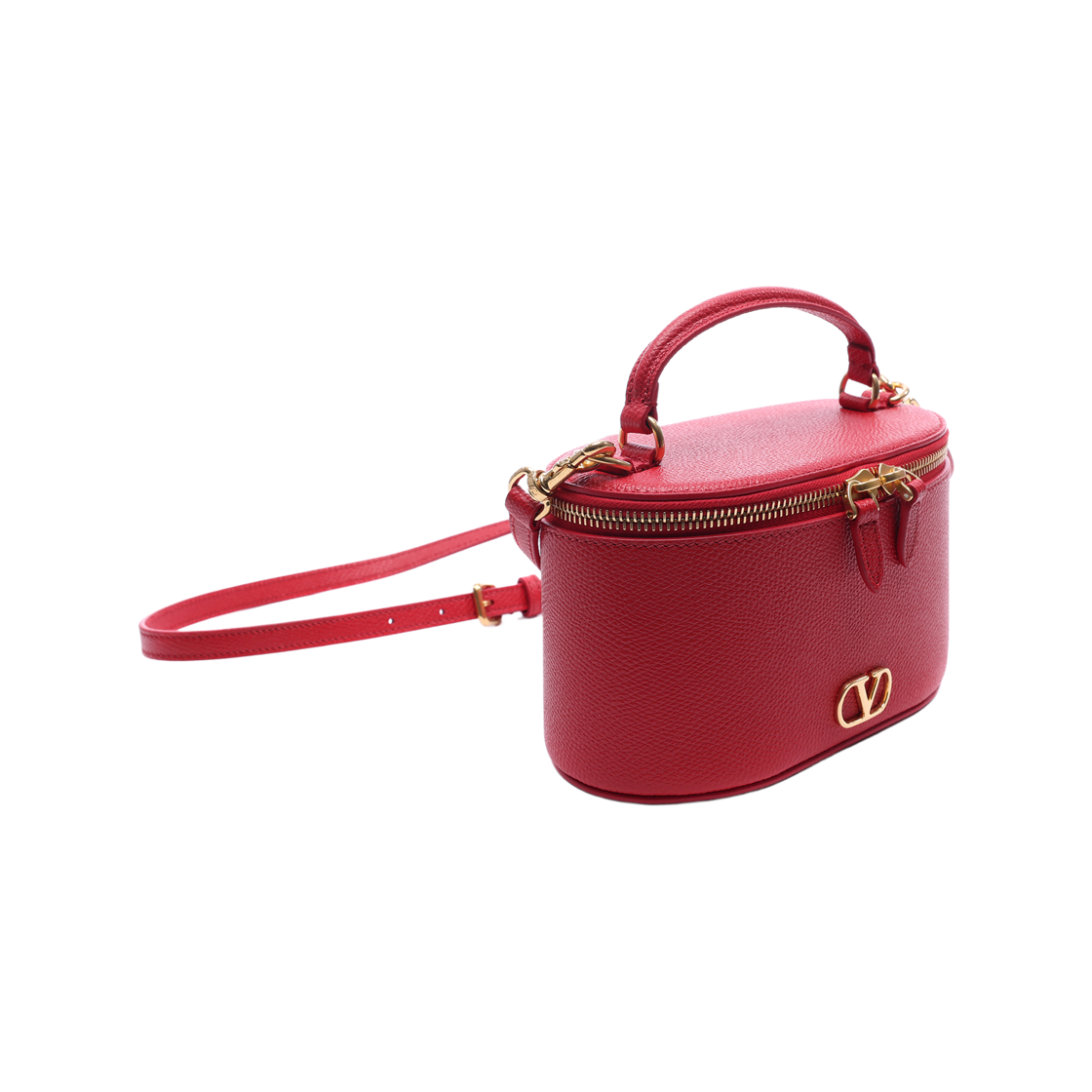 [25% 쿠폰] 발렌티노 레더 미니 숄더백 레드([25% 쿠폰] Valentino Leather Mini Shoulder Bag Red) - 3