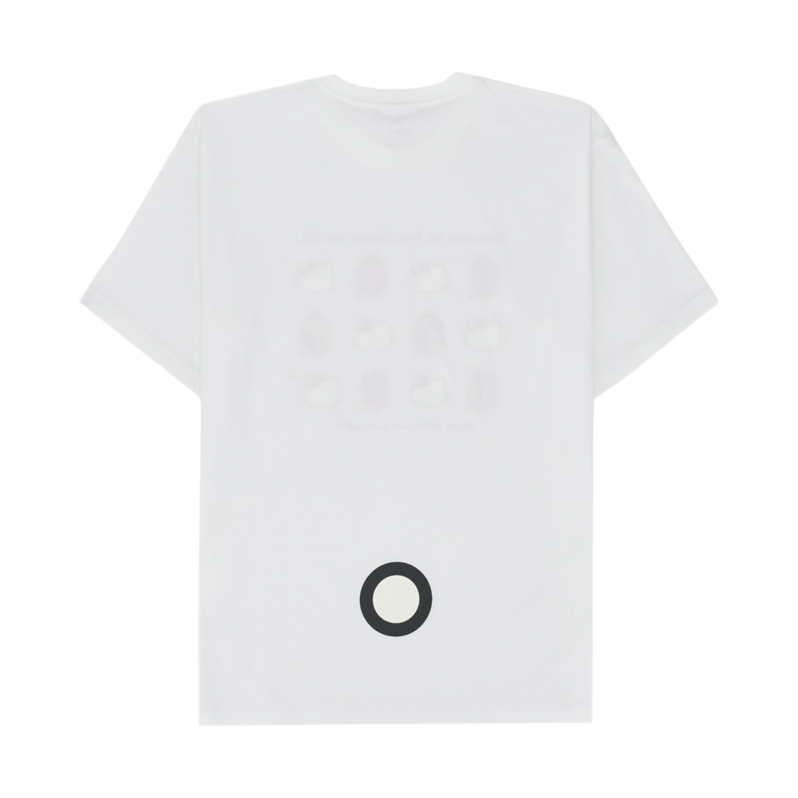 (W) 베이프 x 산리오 캐릭터즈 헬로 키티 티셔츠 화이트((W) BAPE x Sanrio Characters Hello Kitty T-Shirt White) - 2