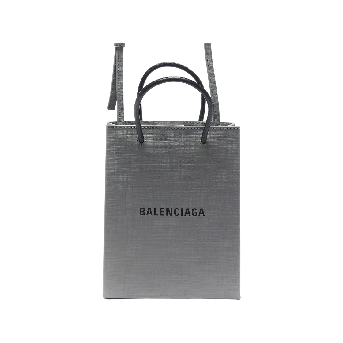 693805_0AI2N_1160_22S [25% 쿠폰] Balenciaga Large Shopping Bag Phone Holder Grey