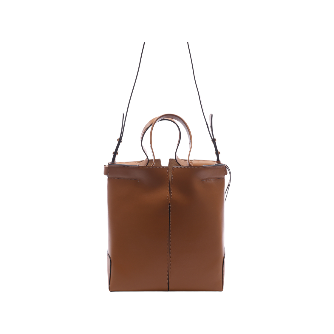 [25% 쿠폰] 토즈 레더 스몰 디아이 백 폴리오 브라운([25% 쿠폰] Tod's Di Bag Folio in Leather Small Brown) - 4