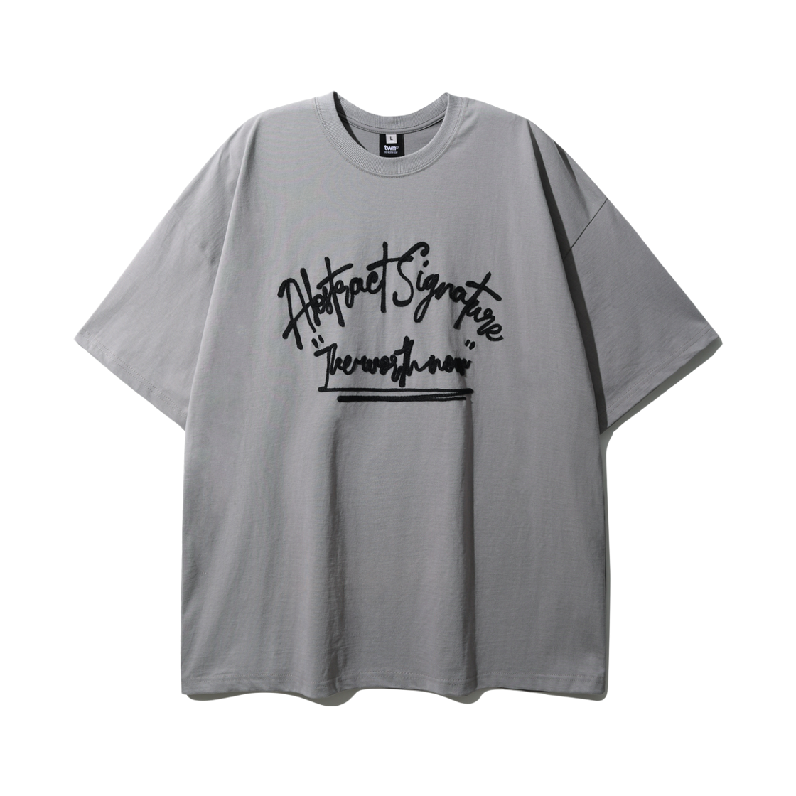 티떠블유엔 애브시그니쳐 반팔 그레이 HSST3559(TWN Absignature Short Sleeve Gray HSST3559) - 1