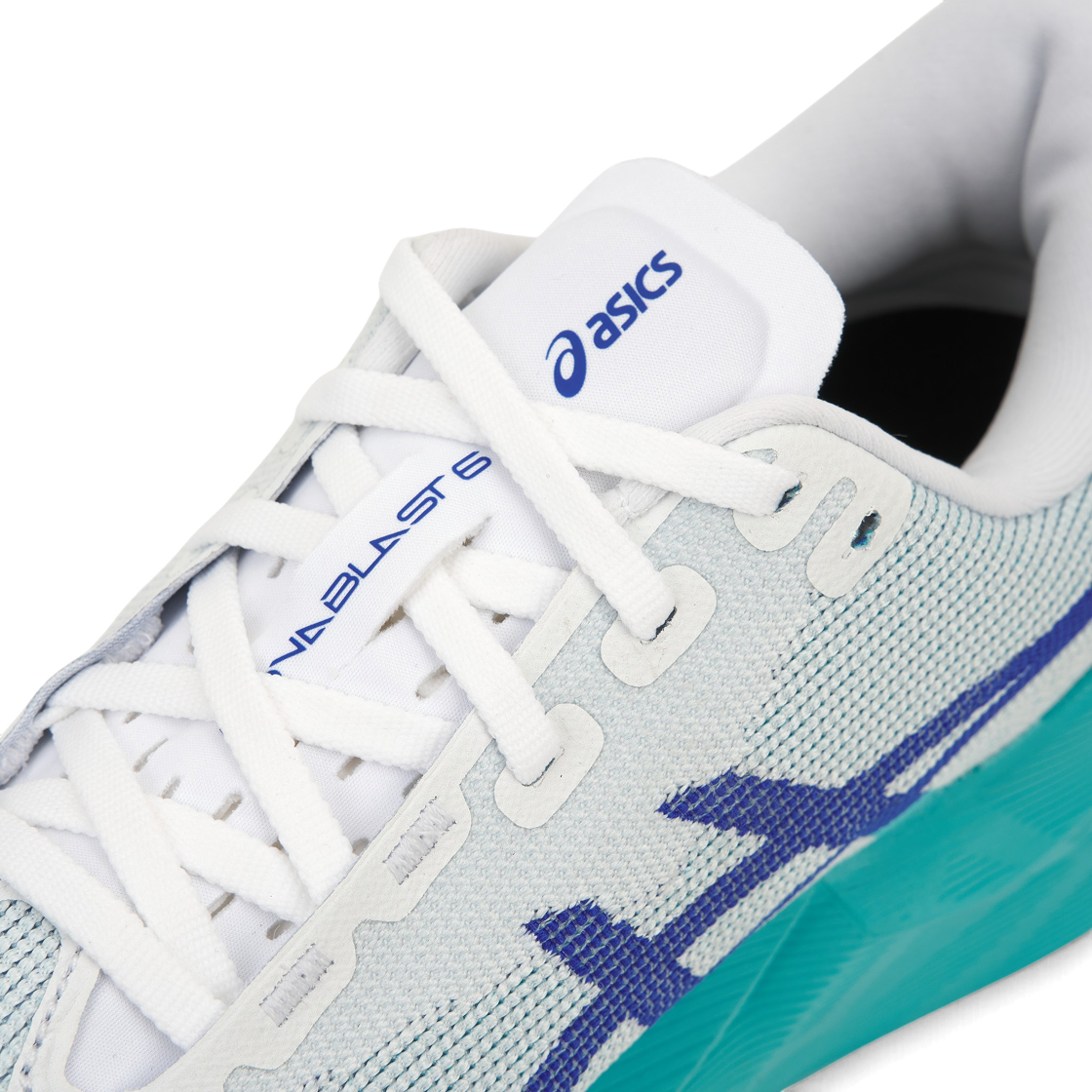 아식스 노바블라스트 6 화이트 에너지 아쿠아(Asics Novablast 6 White Energy Aqua) - 7