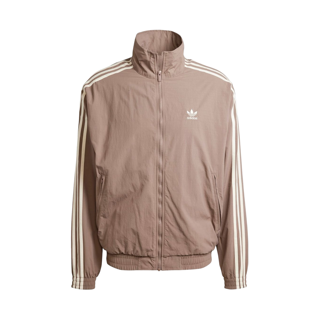 JP1023 Adidas Adicolor Woven Firebird Track Top Trace Brown - US Sizing