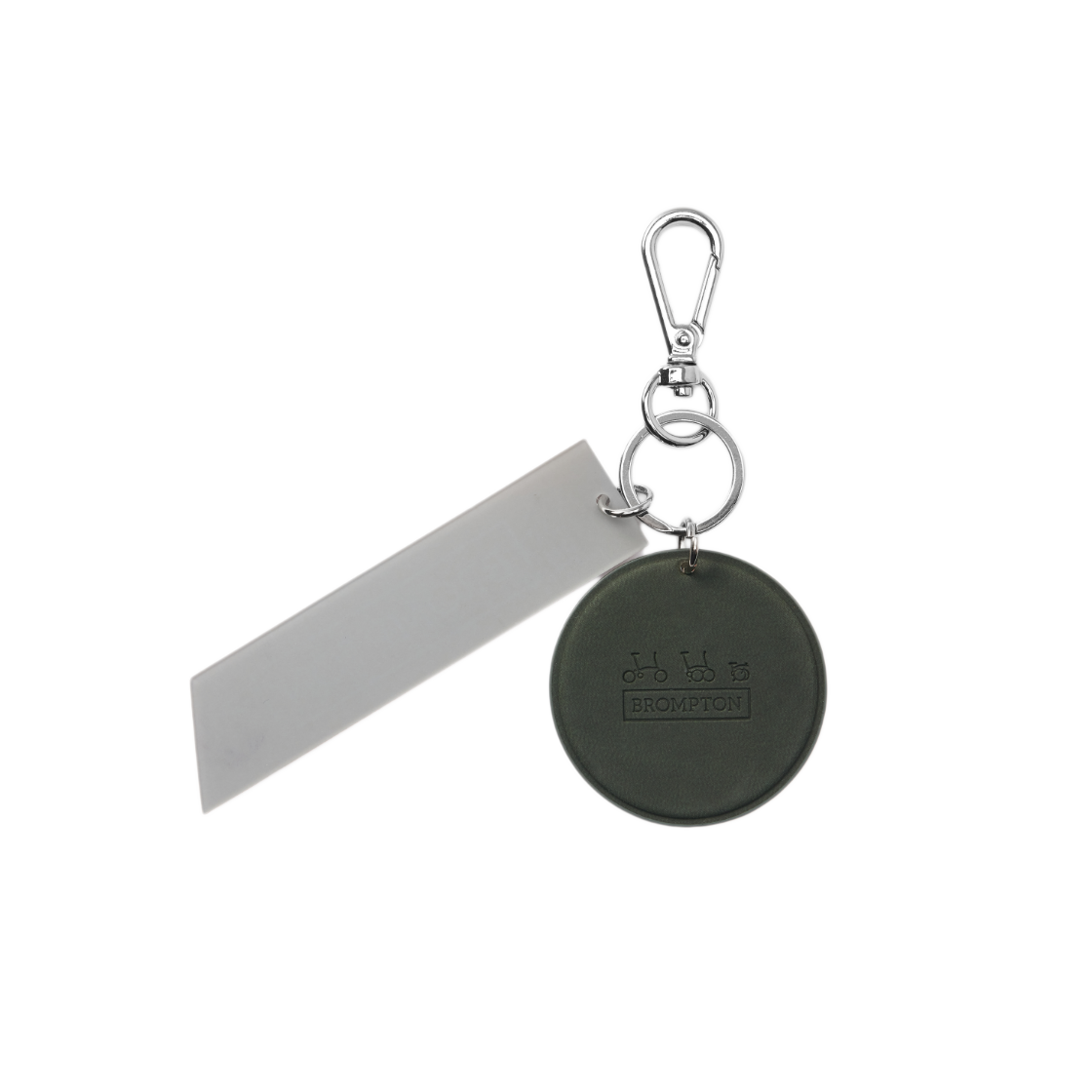 브롬톤 런던 바이시클 그래픽 키링 카키(BROMPTON LONDON Bicycle Graphic Keyring Khaki) - 2