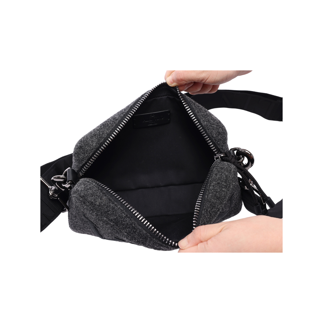 [25% 쿠폰] 발렌티노 크로스바디백 다크 그레이([25% 쿠폰] Valentino Crossbody Bag Dark Grey) - 6