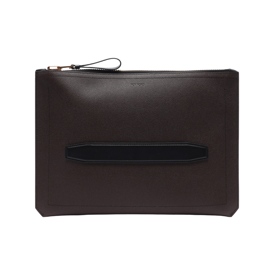 H0271 LCL080G 3BN18 23F [25% 쿠폰] Tom Ford Buckley Clutch Chocolate Black