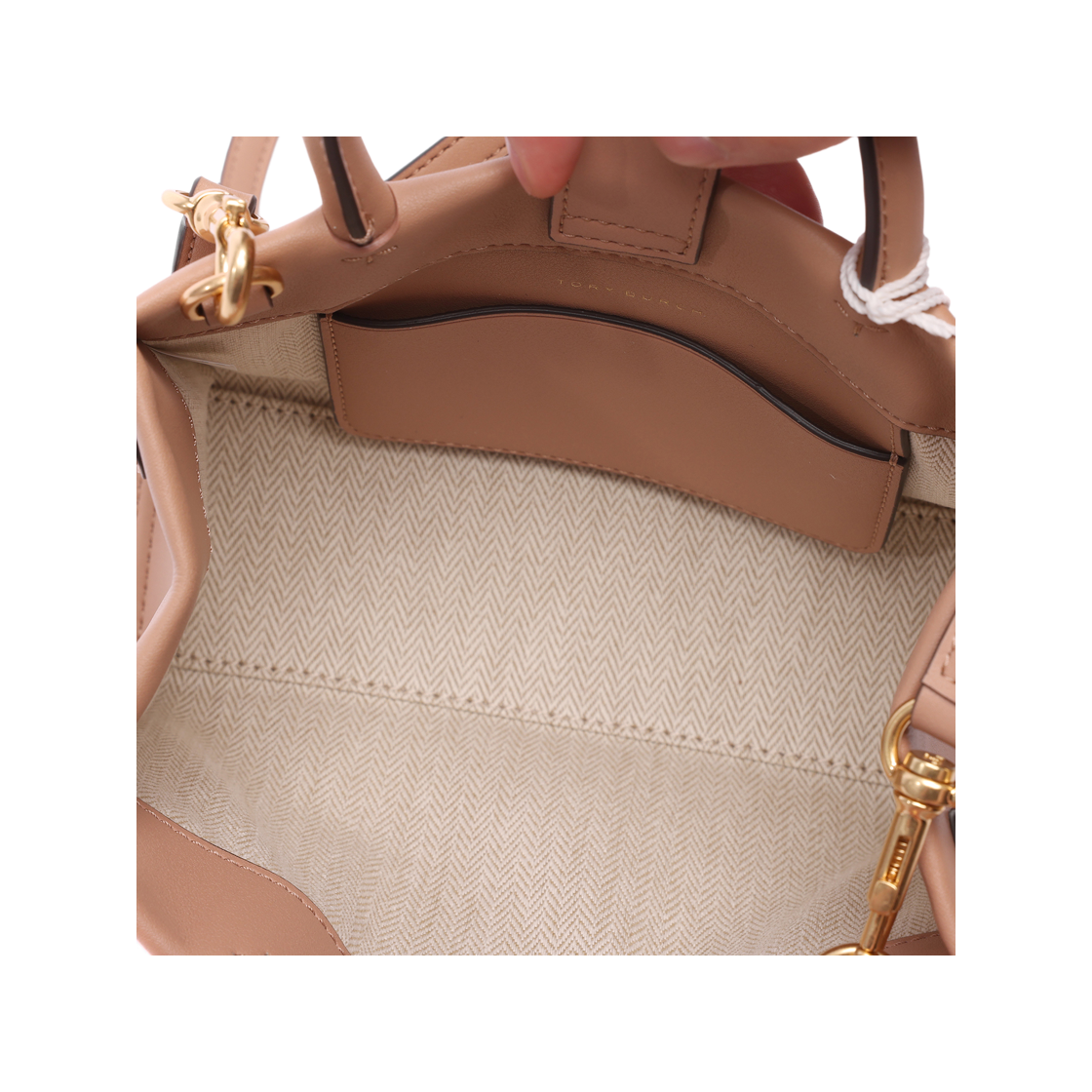 [25% 쿠폰] 토리버치 엘라 바이오 미니 토트백 라이트 샌드([25% 쿠폰] Tory Burch Ella Bio Mini Tote Light Sand) - 6