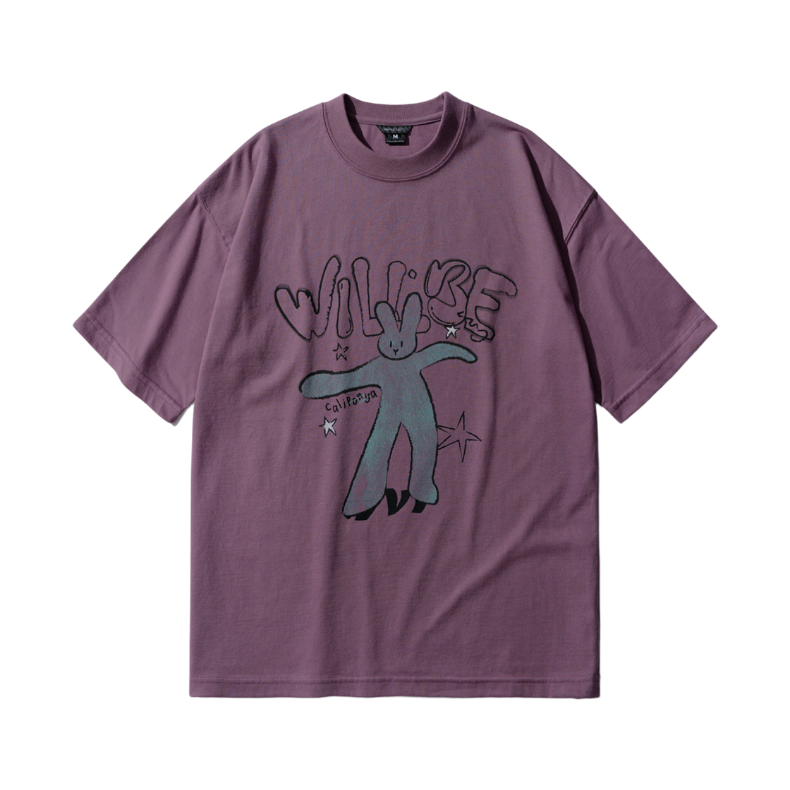 MJST7718_palepurple_29 WV PROJECT Bunny webe 1/2 sleeve t-shirts palepurple MJST7718