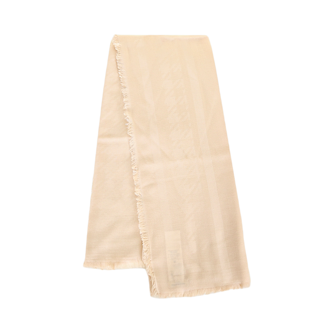 WKALAMA 001 [20% 쿠폰] (W) Weekend Max Mara WKALAMA Jacquard Shawl Viscose and Wool Beige