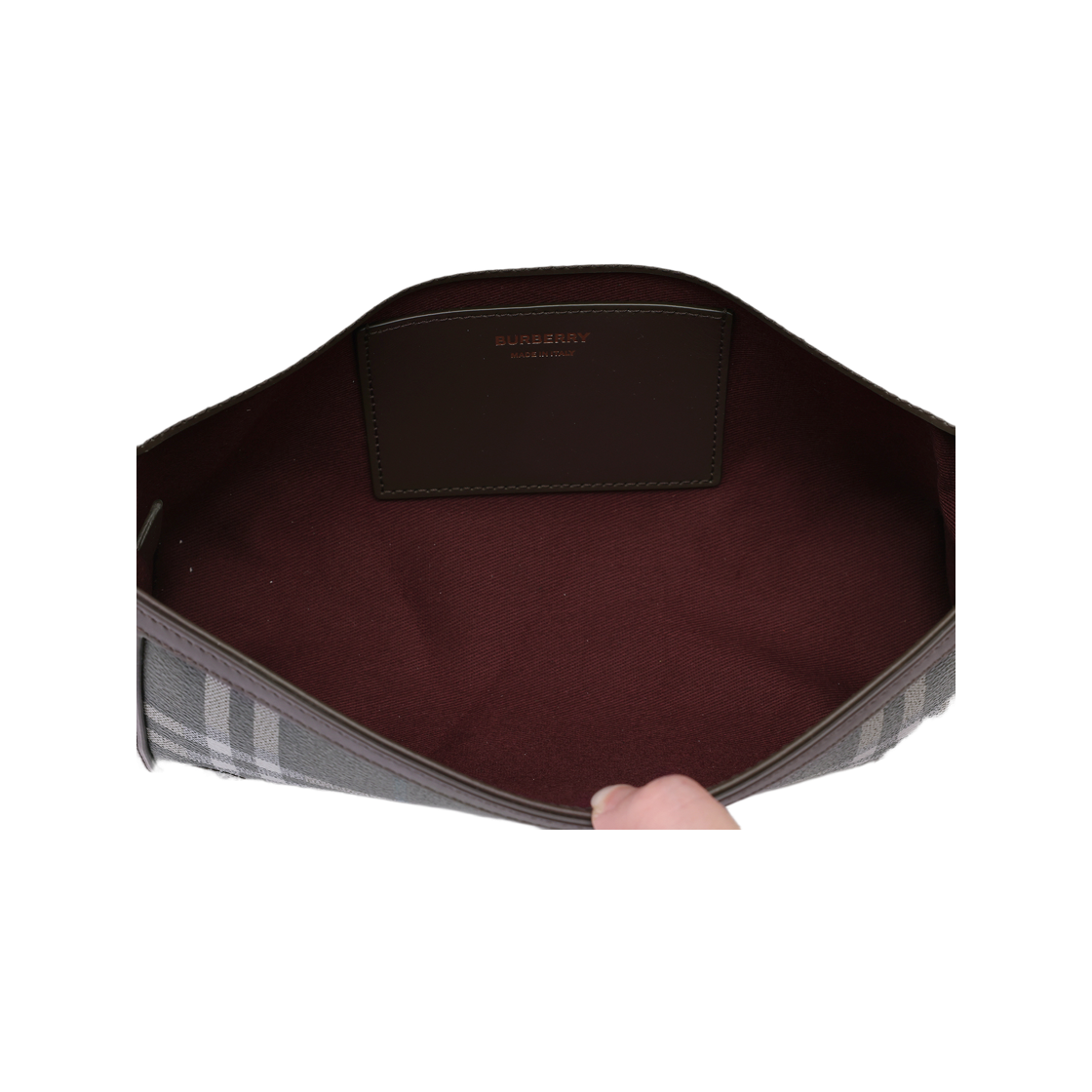 [25% 쿠폰] 버버리 탑 핸들 노트백 스너그([25% 쿠폰] Burberry Top Handle Note Bag Snug) - 6