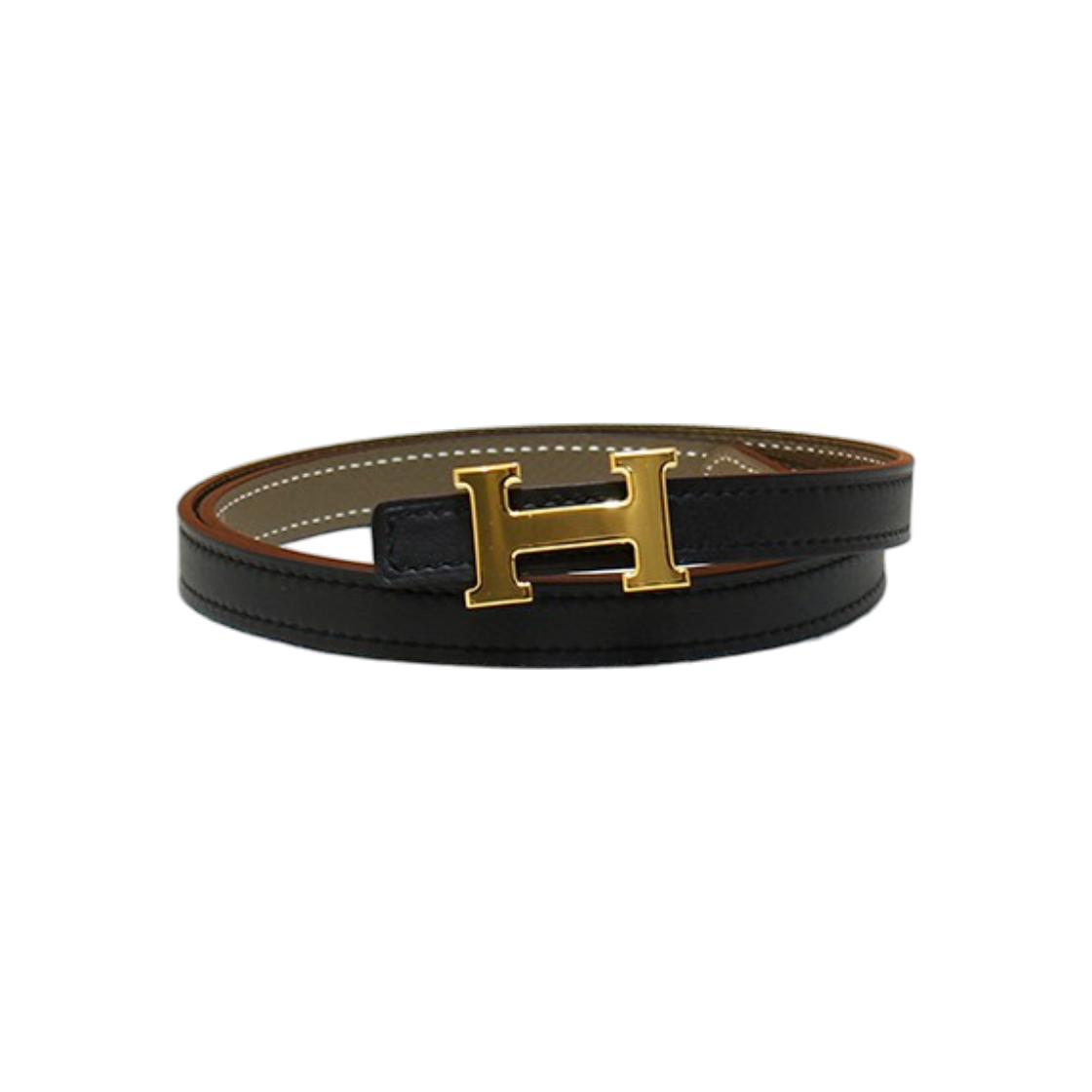ITO9H2EW3OMJ Hermes Mini H Reversible Belt 75 H065538CA