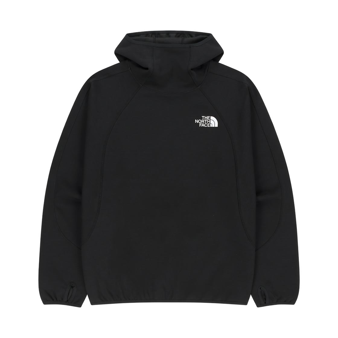 NM5PS51J The North Face White Label Cotidie Hood Pullover Black - 26FW