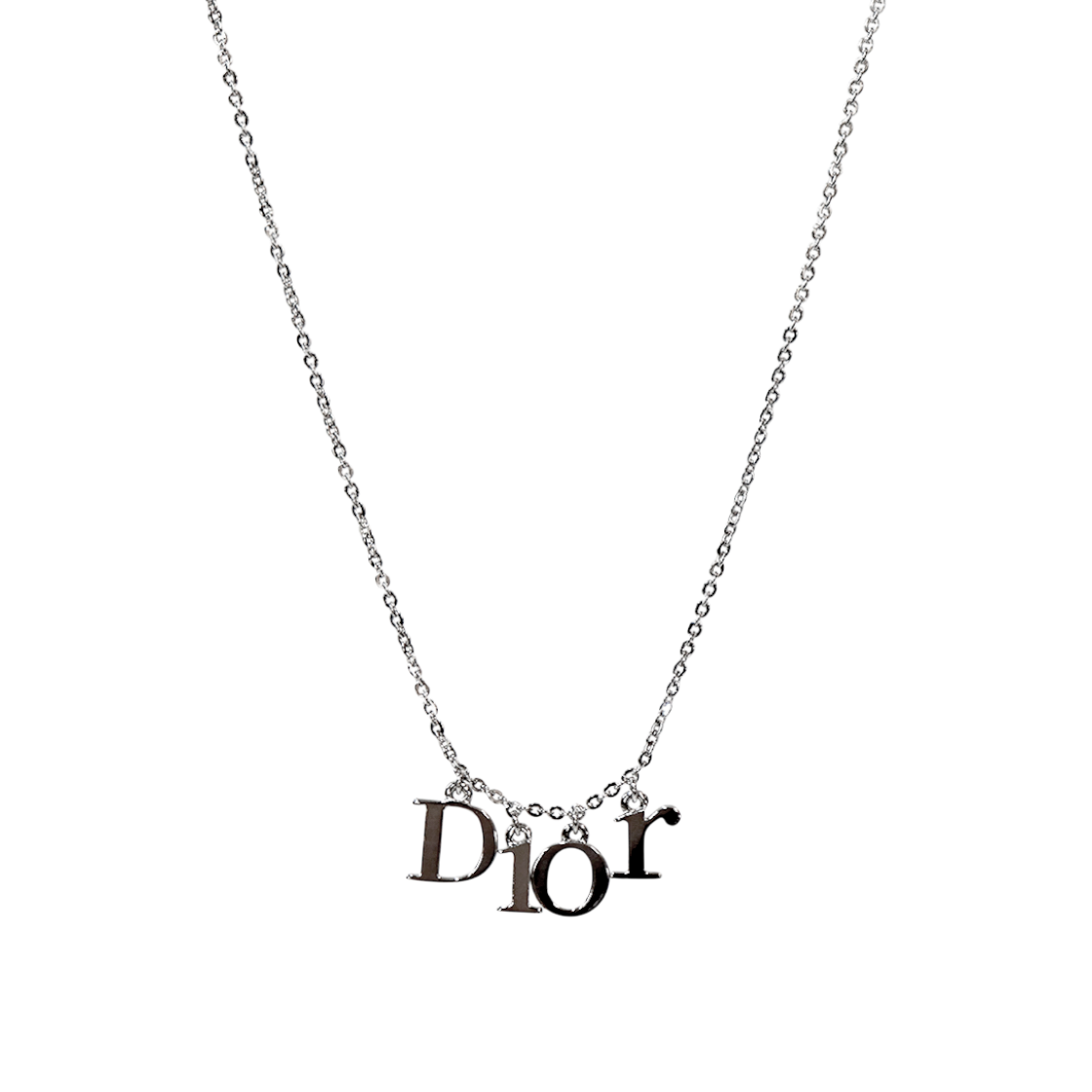 ITBFT74HUIWO Dior Revolution Silver Necklace A-B65104