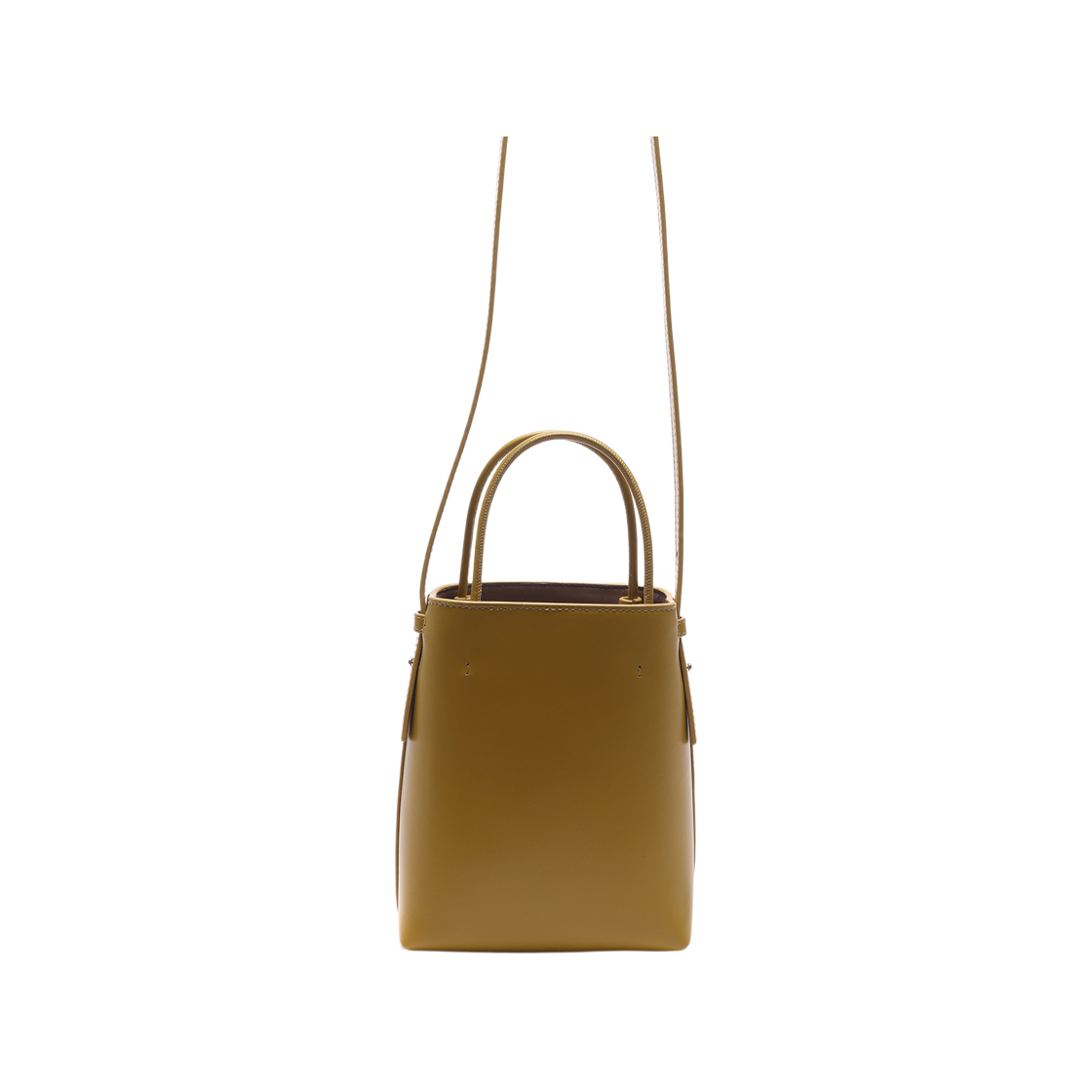 [25% 쿠폰] 끌로에 센스 마이크로 토트백 다크 옐로우([25% 쿠폰] Chloe Sense Micro Tote Bag Dark Yellow) - 4
