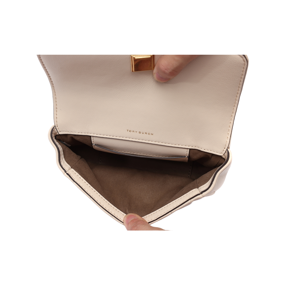 [25% 쿠폰] 토리버치 미니 키라 플랩 숄더백 브리([25% 쿠폰] Tory Burch Mini Kira Flap Shoulder Bag Brie) - 6