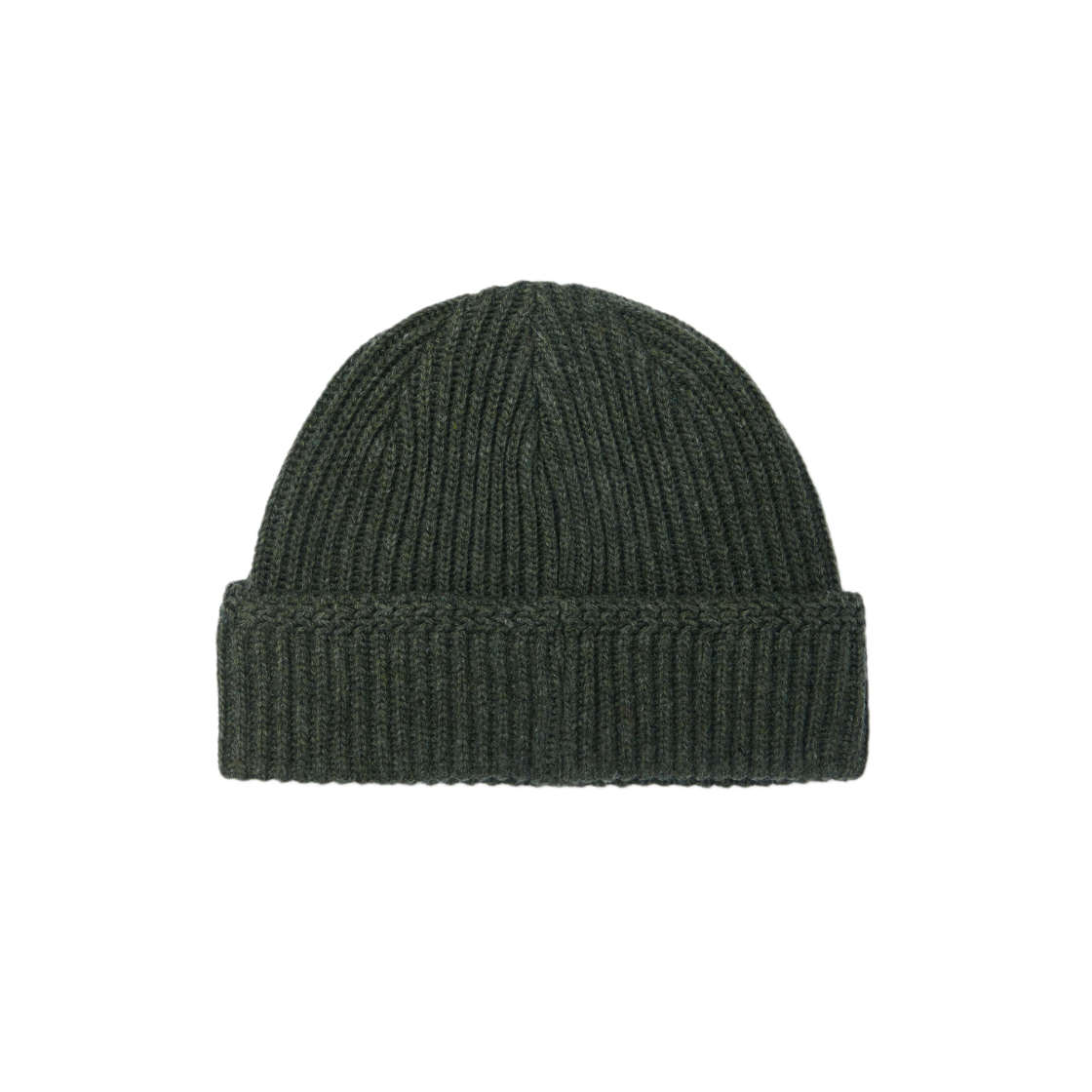 브롬톤 런던 라벨 포인트 숏 비니 카키(BROMPTON LONDON Label Point Short Beanie Khaki) - 2