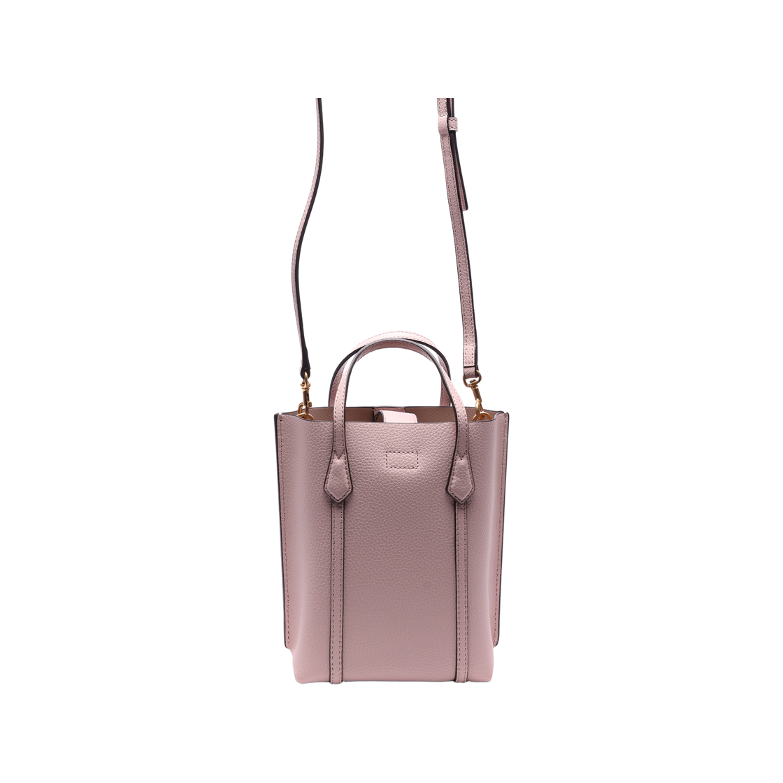 [25% 쿠폰] 토리버치 페리 미니 N/S 토트백 로즈 골드([25% 쿠폰] Tory Burch Perry Mini N/S Tote Bag Rose Gold) - 4