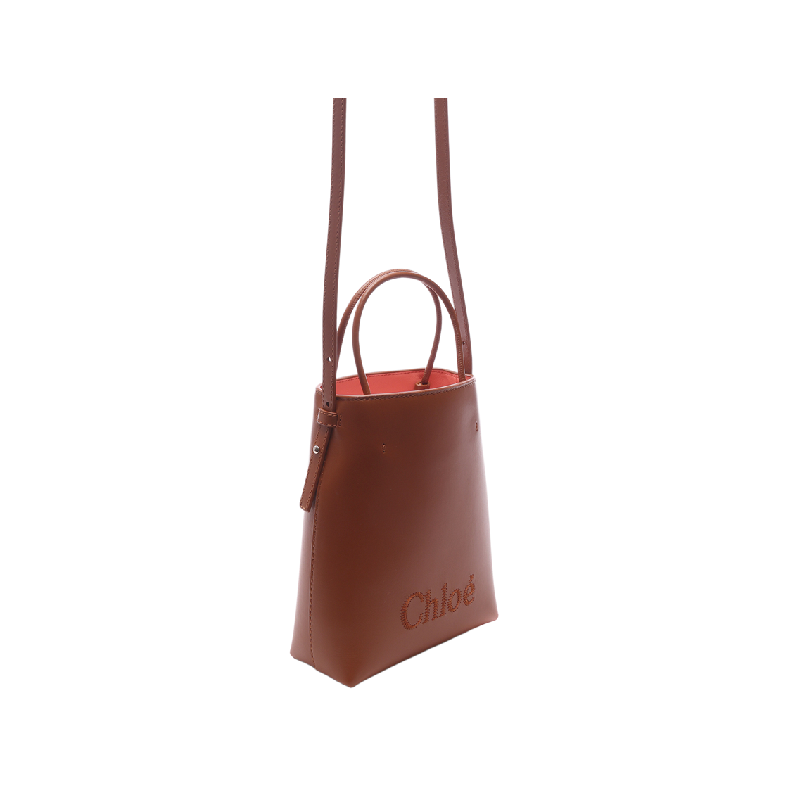 [25% 쿠폰] 끌로에 센스 마이크로 토트백 카라멜([25% 쿠폰] Chloe Sense Micro Tote Bag Caramel) - 3