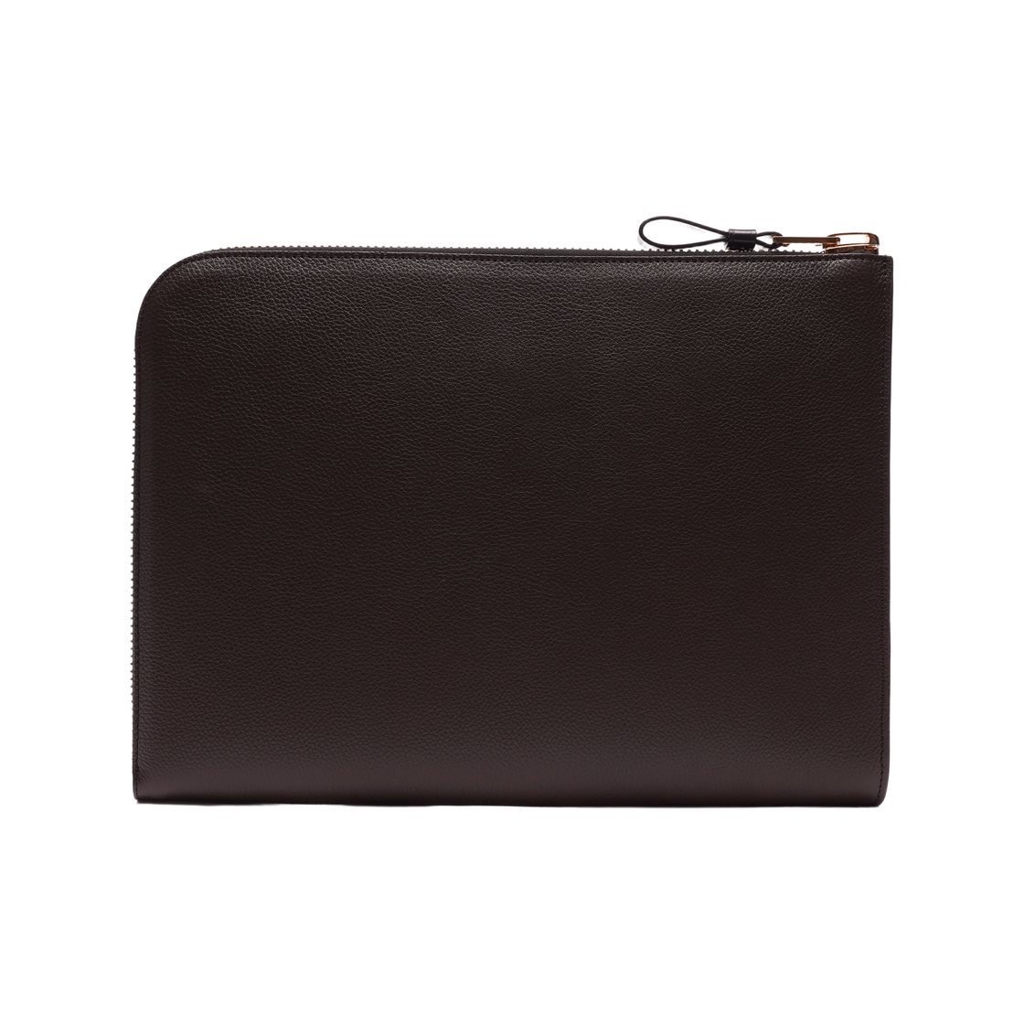 [25% 쿠폰] 톰포드 그레인 레더 버클리 집 포트폴리오 초콜릿 블랙([25% 쿠폰] Tom Ford Grain Leather Buckley Zip Portfolio Chocolate Black) - 4