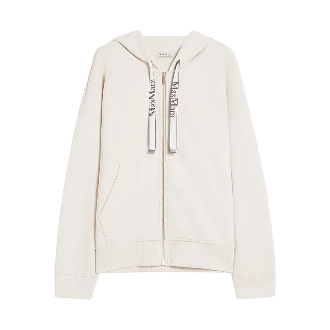 SMMJOUR 001 [25% 쿠폰] (W) S Max Mara Jour Cotton Zip Hoodie Beige