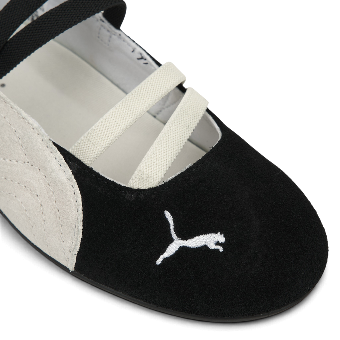 (W) 푸마 스피드캣 발레 스웨이드 푸마 블랙 푸마 화이트((W) Puma Speedcat Ballet Suede Puma Black Puma White) - 7