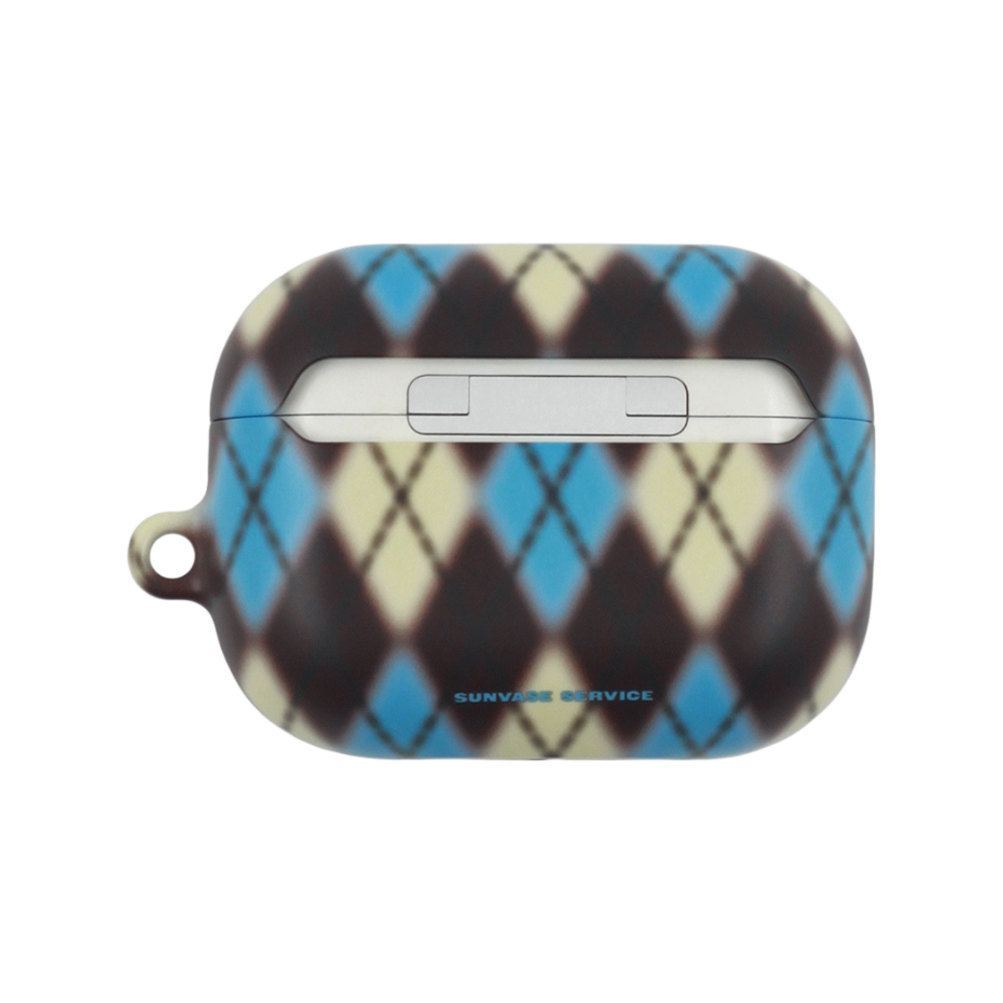 선베이스서비스 아가일 블러 케이스 브라운 (에어팟)(sunvase service ARGYLE BLUR CASE_BROWN (airpods)) - 2