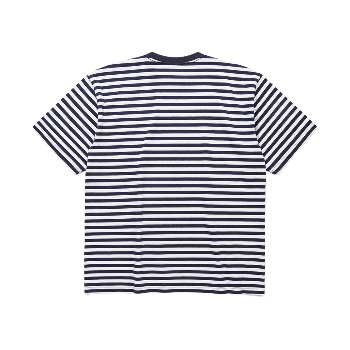 뉴에라 마이크로 스트라이프 티셔츠 화이트 네이비(New Era Micro Stripe T-Shirt White Navy) - 2
