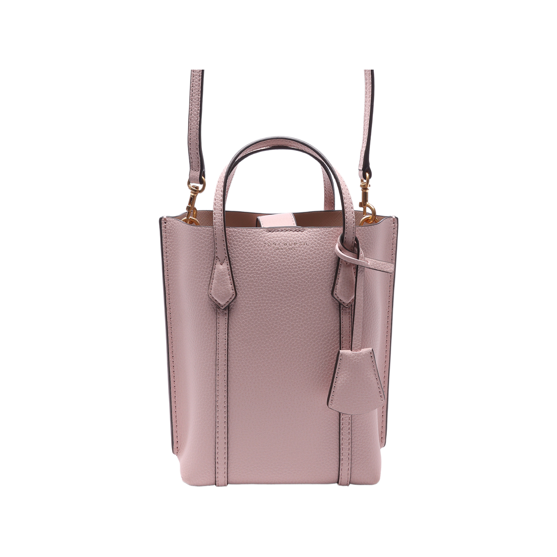 [25% 쿠폰] 토리버치 페리 미니 N/S 토트백 로즈 골드([25% 쿠폰] Tory Burch Perry Mini N/S Tote Bag Rose Gold) - 2