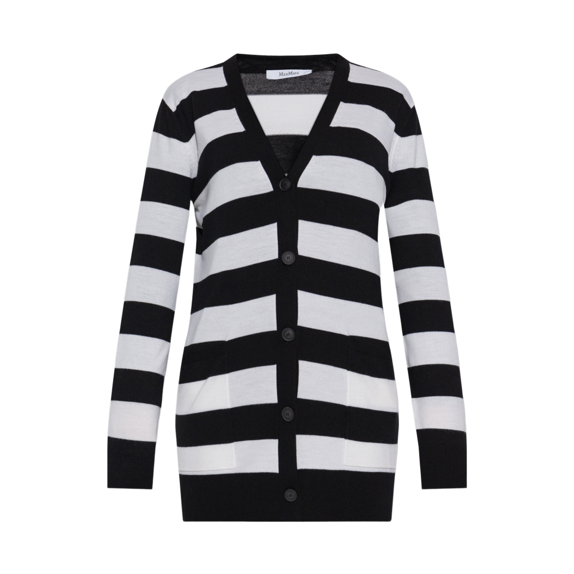 FIEMME 007 [25% 쿠폰] (W) Max Mara Fiemme Cardigan White Black