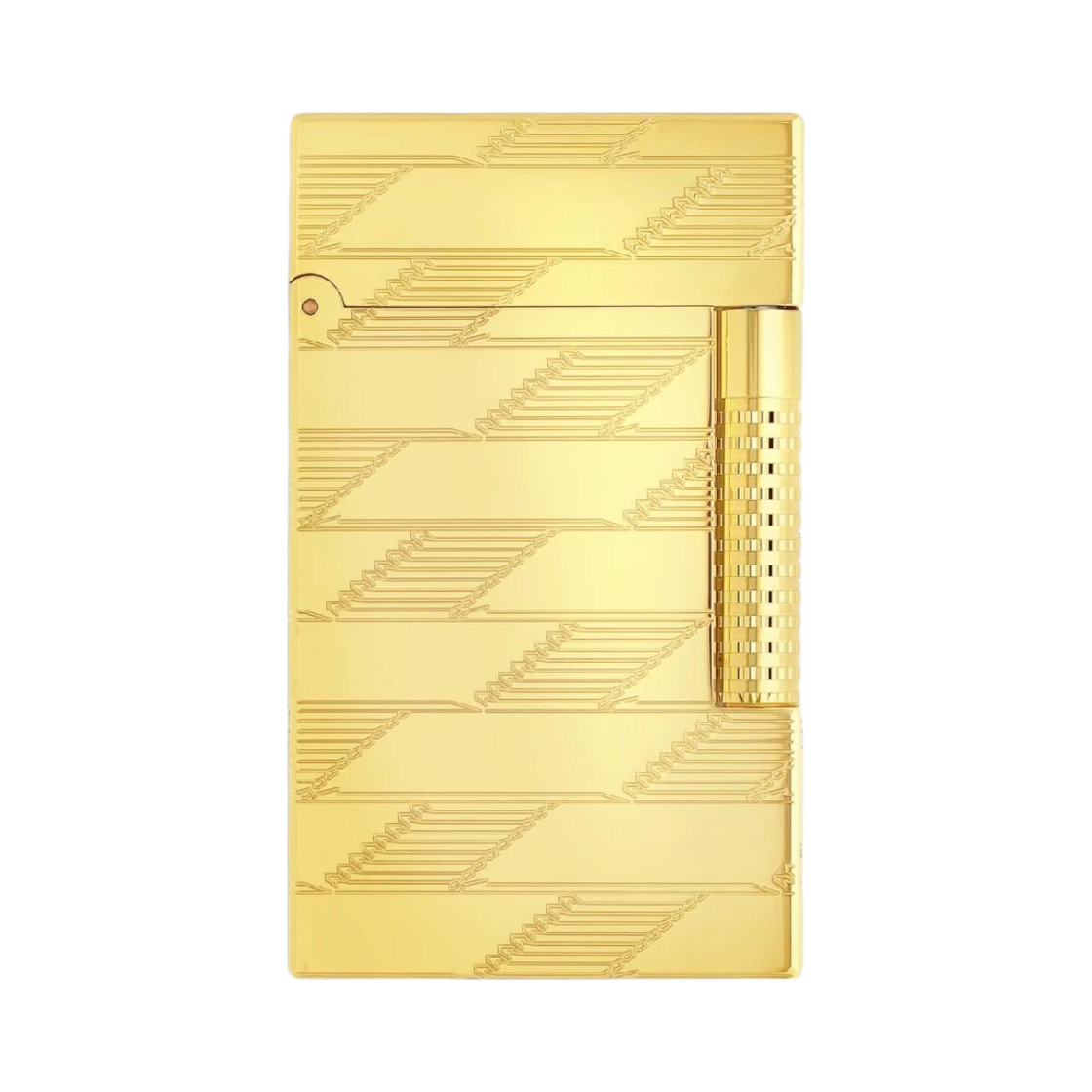 S.T. 듀퐁 르 그랜드 듀퐁 기로쉐 라이터 모노그램 1872 골드(S.T. Dupont Le Grand Dupont Guilloche Lighter Monogram 1872 Gold) - 1