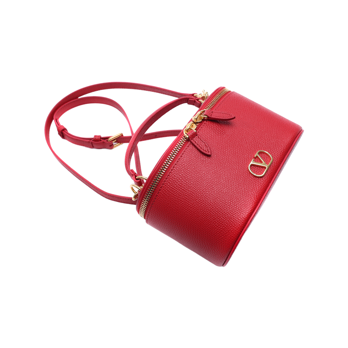 [25% 쿠폰] 발렌티노 레더 미니 숄더백 레드([25% 쿠폰] Valentino Leather Mini Shoulder Bag Red) - 5