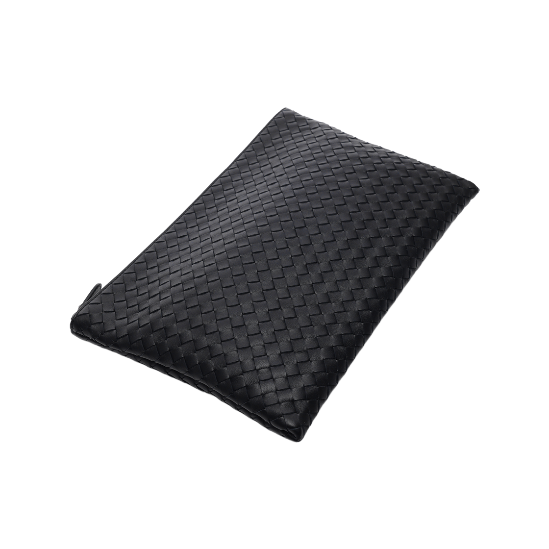[15% 쿠폰] 보테가 베네타 인트레치아토 스트랩 클러치 블랙([15% 쿠폰] Bottega Veneta Intrecciato Strap Clutch Black) - 5