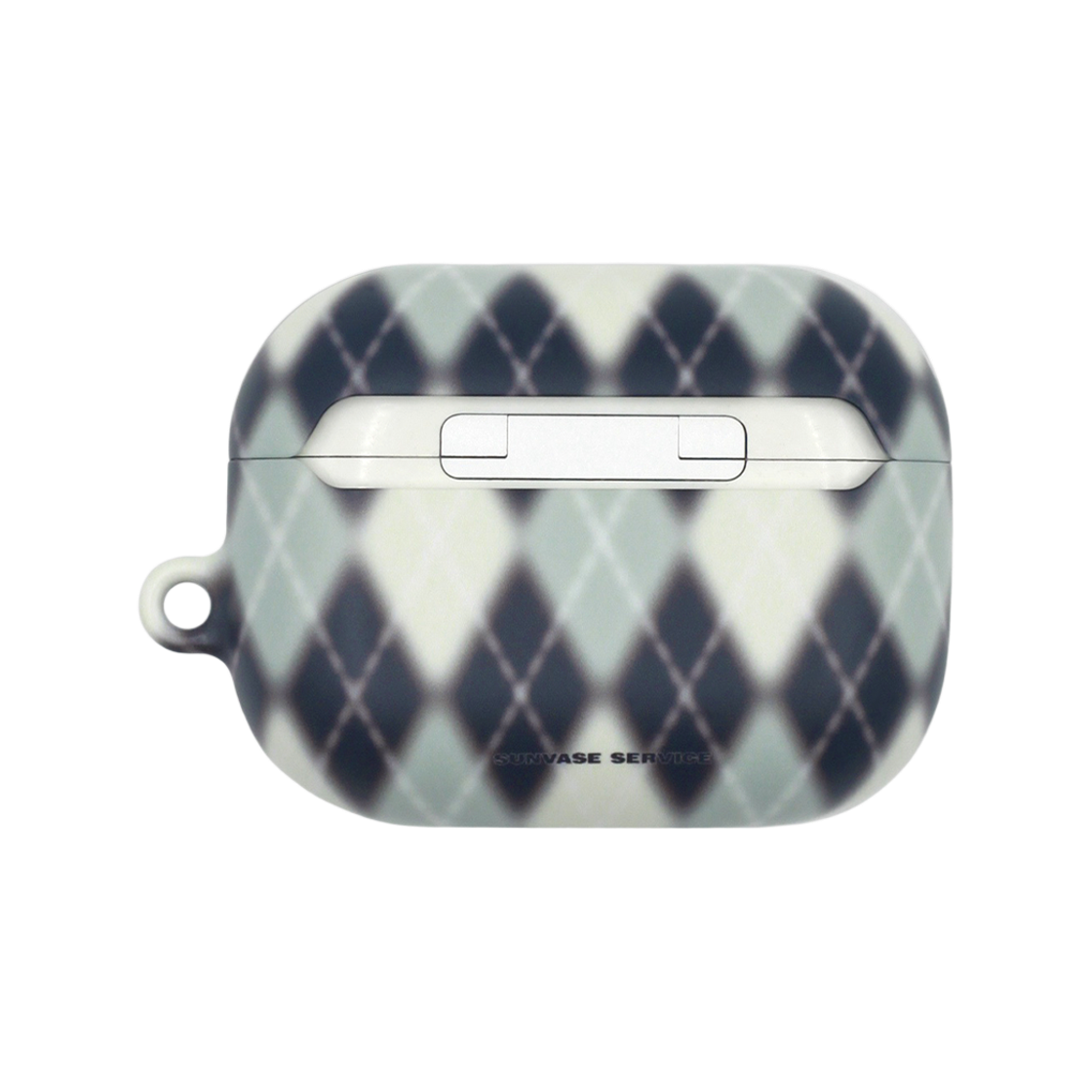선베이스서비스 아가일 블러 케이스 네이비 (에어팟)(sunvase service ARGYLE BLUR CASE_NAVY (airpods)) - 2