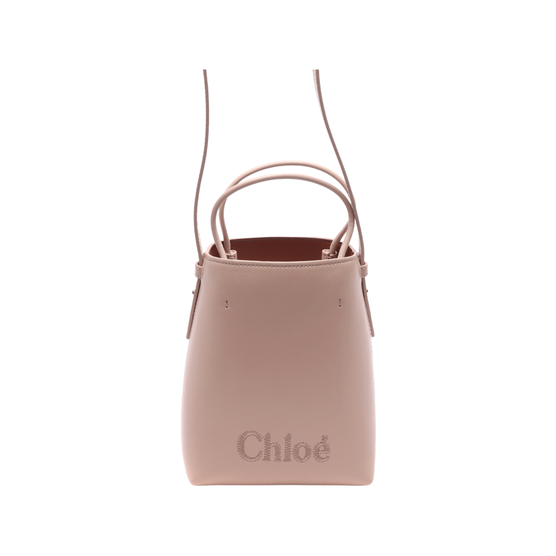 CHC23UP873I10 6J5 23F [25% 쿠폰] Chloe Sense Micro Tote Bag Cement Pink