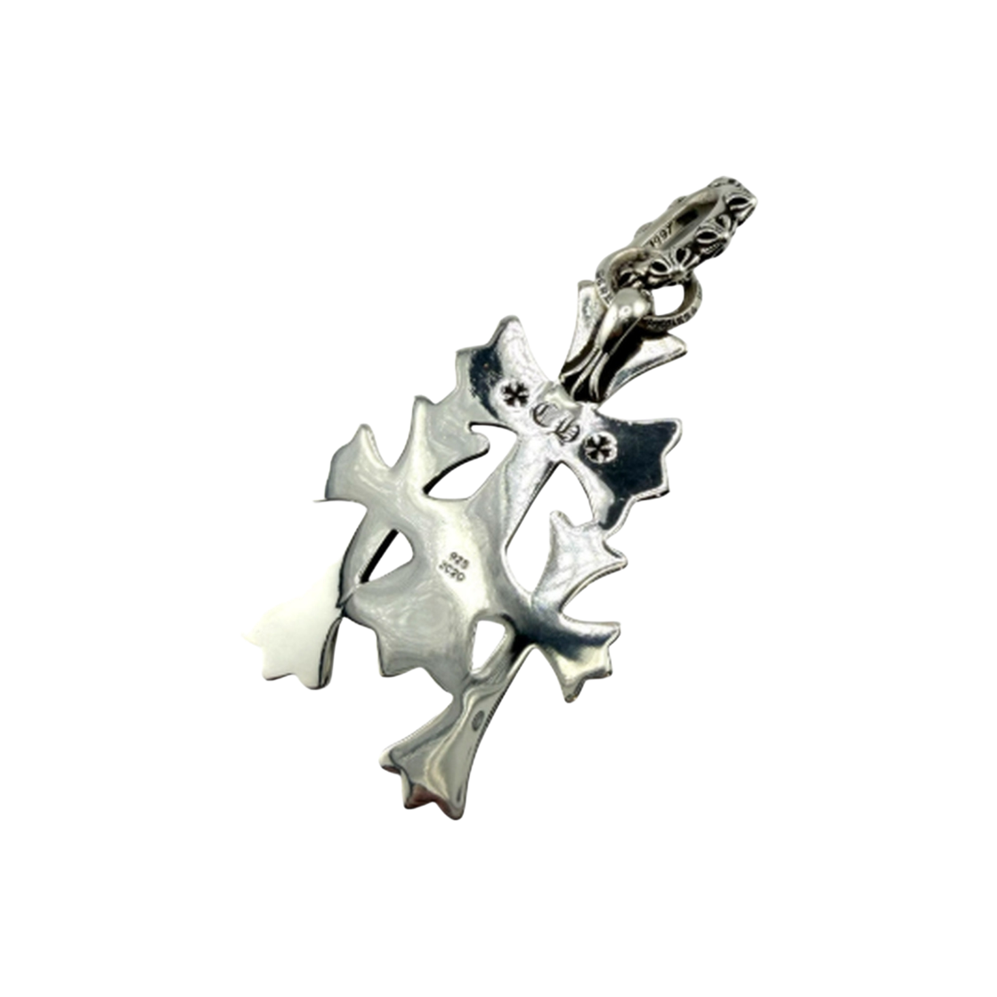 더도산 크롬하츠 트리니티 크로스 팬던트 L(TheDosan x chrome hearts Trinity Cross Pendant L) - 2