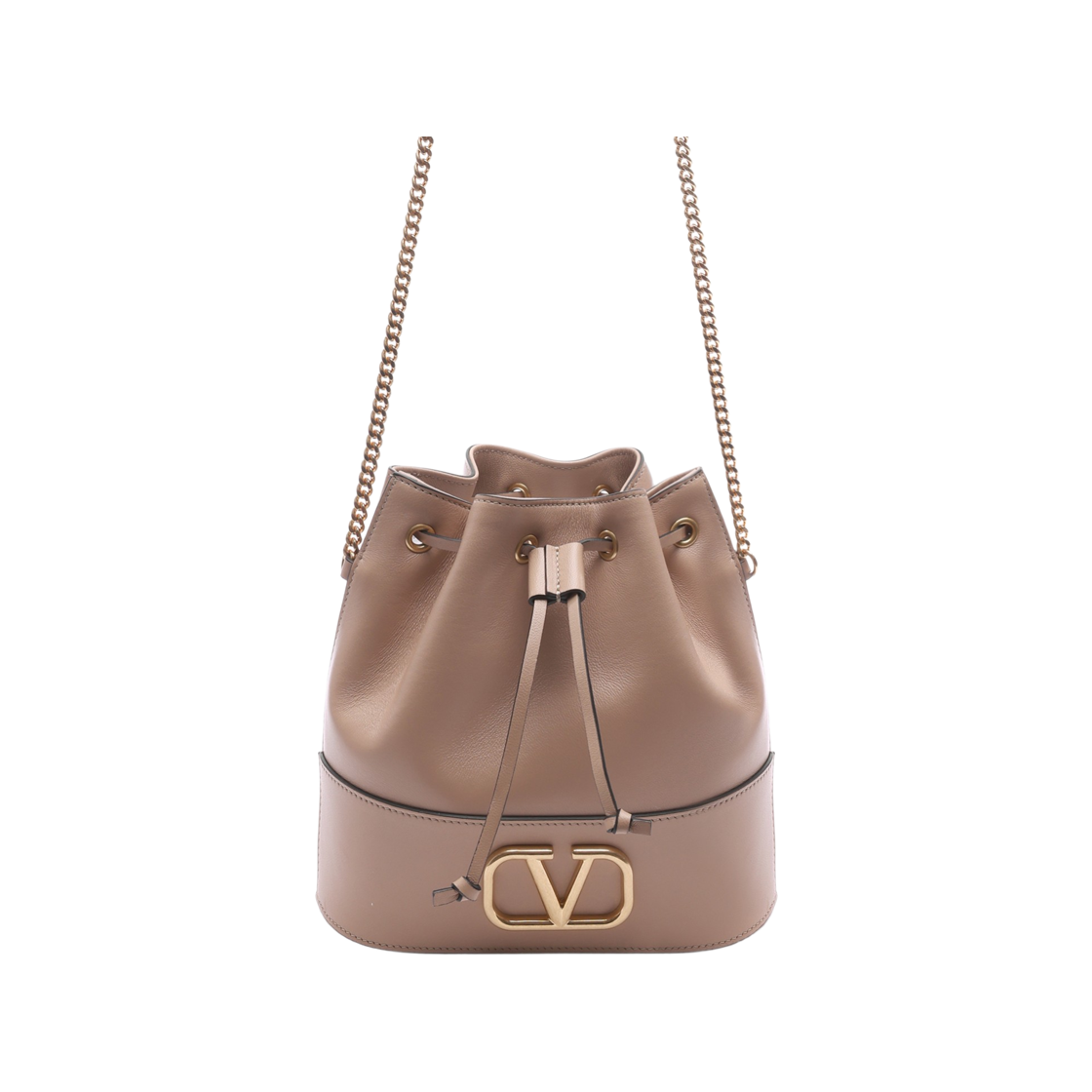8W2P0T83 HPF WRP 26S [25% 쿠폰] Valentino Vlogo Signature Mini Bucket Beige