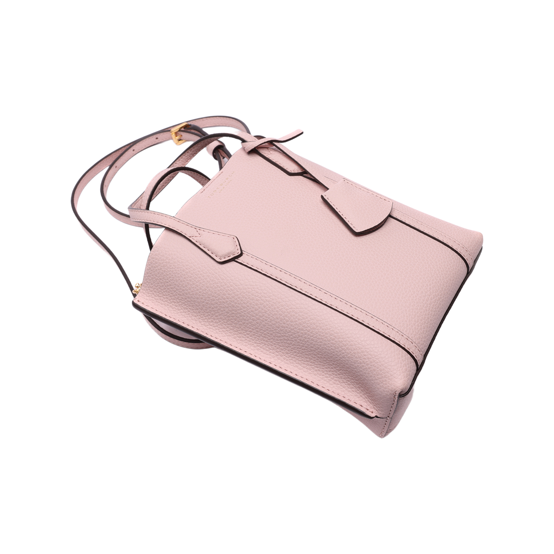 [25% 쿠폰] 토리버치 페리 미니 N/S 토트백 로즈 골드([25% 쿠폰] Tory Burch Perry Mini N/S Tote Bag Rose Gold) - 5