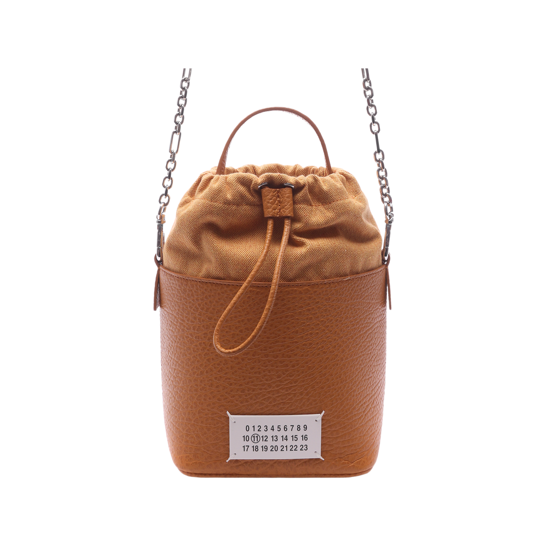 S61WG0035 P4348 T2336 2 [25% 쿠폰] Maison Margiela 5AC Small Bucket Bag Mustard