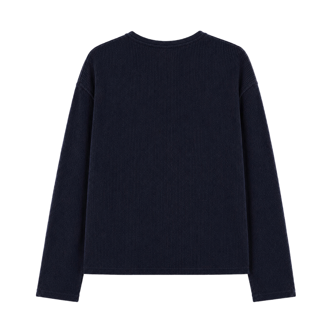 지크립 링 스냅 라운드 넥 세미 크롭 니트 가디건 블랙(GCLIP Ring Snap Round Neck Semi-Crop Knit Cardigan Black) - 3