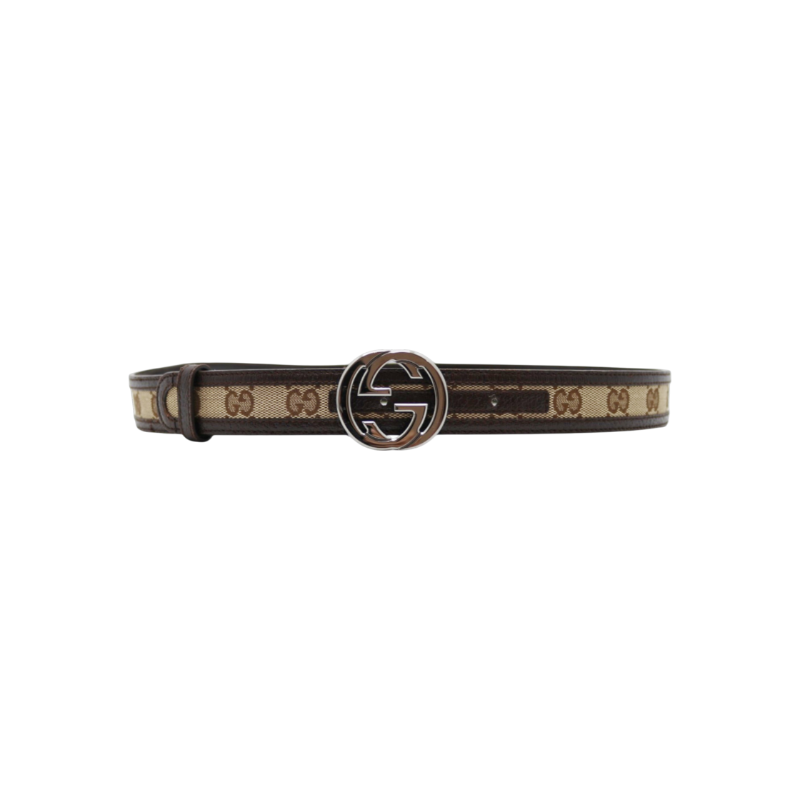 ITLE6PATGA2V Gucci 114874 GG Buckle Belt