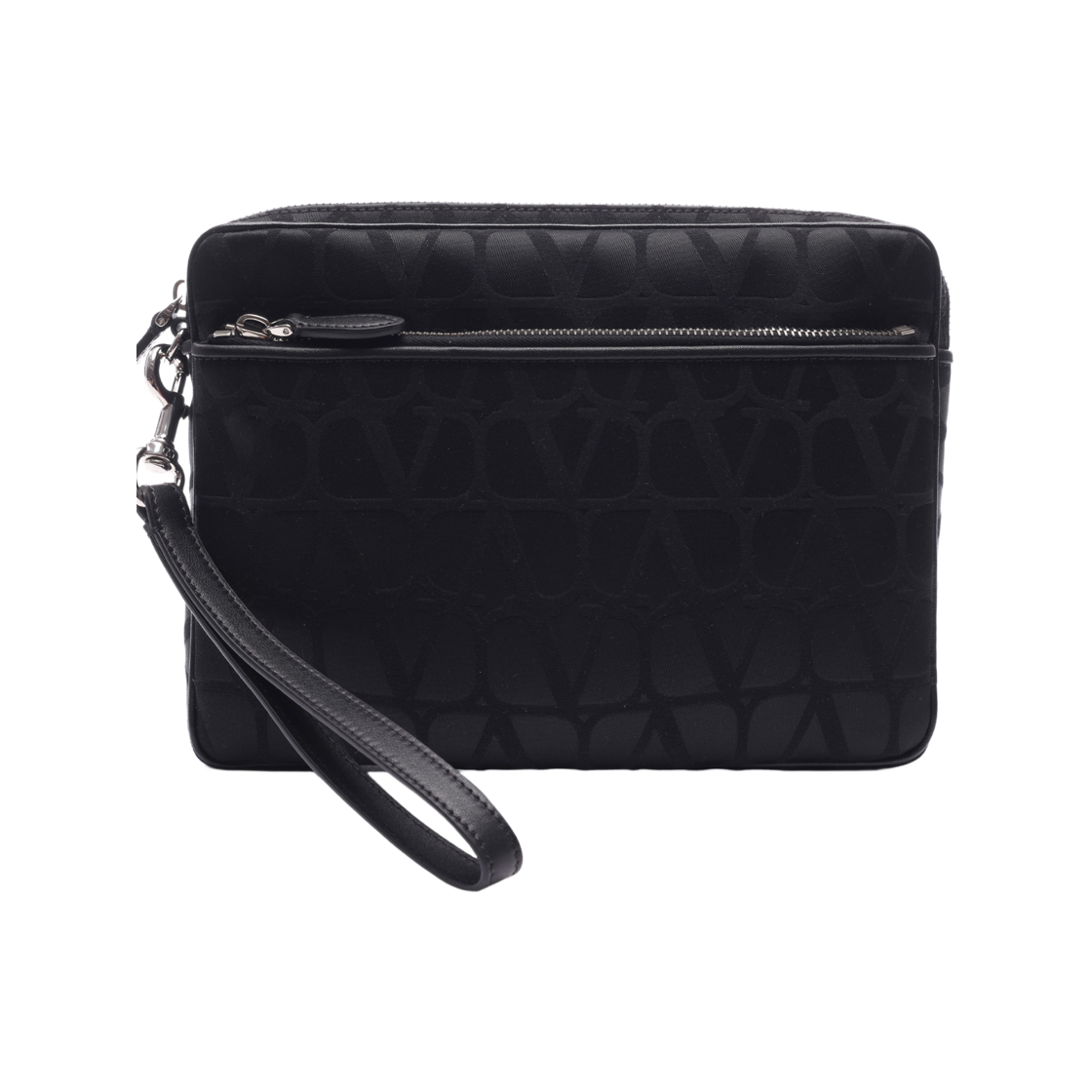 5Y2P0U72 CSH 0NO 24F [25% 쿠폰] Valentino Toile Iconographe Pouch Black