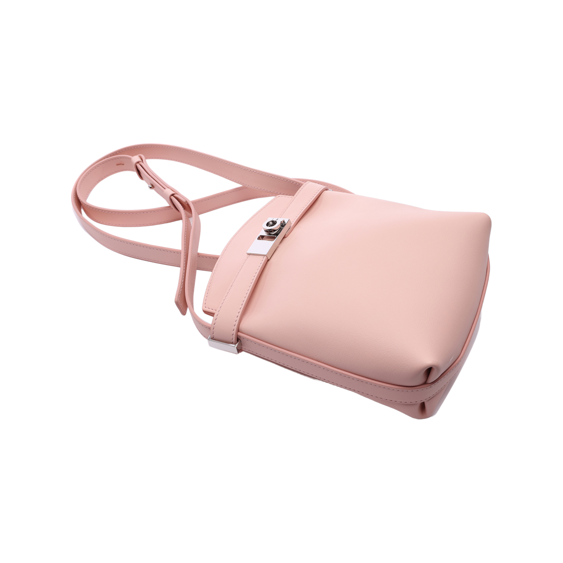 [25% 쿠폰] 페라가모 허그 투톤 스마트폰 홀더 핑크([25% 쿠폰] Ferragamo Hug Two-Tone Smartphone Holder Pink) - 5