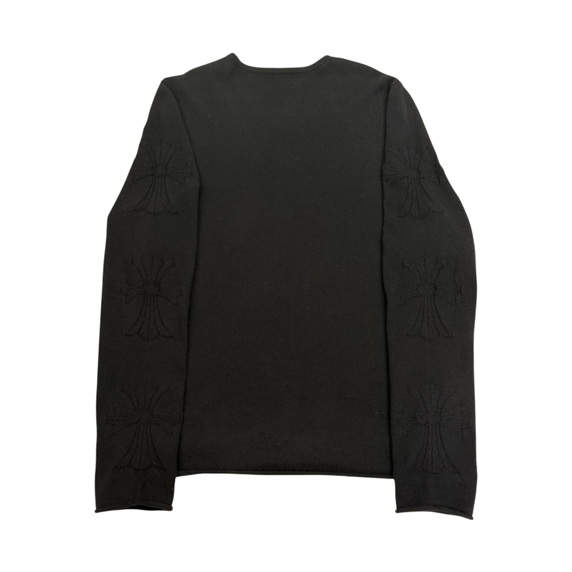 더도산 크롬하츠 캐시미어 크로스 니트(the dosan_ Chrome Hearts cashmere cross knit) - 2