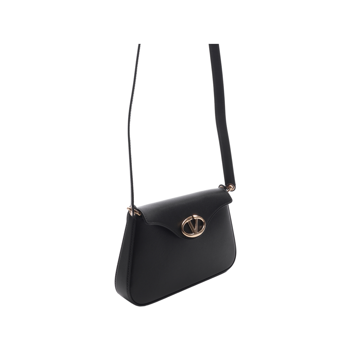 [25% 쿠폰] 발렌티노 브이로고 시그니쳐 레더 숄더백 블랙([25% 쿠폰] Valentino Vlogo Signature Leather Shoulder Bag Black) - 3