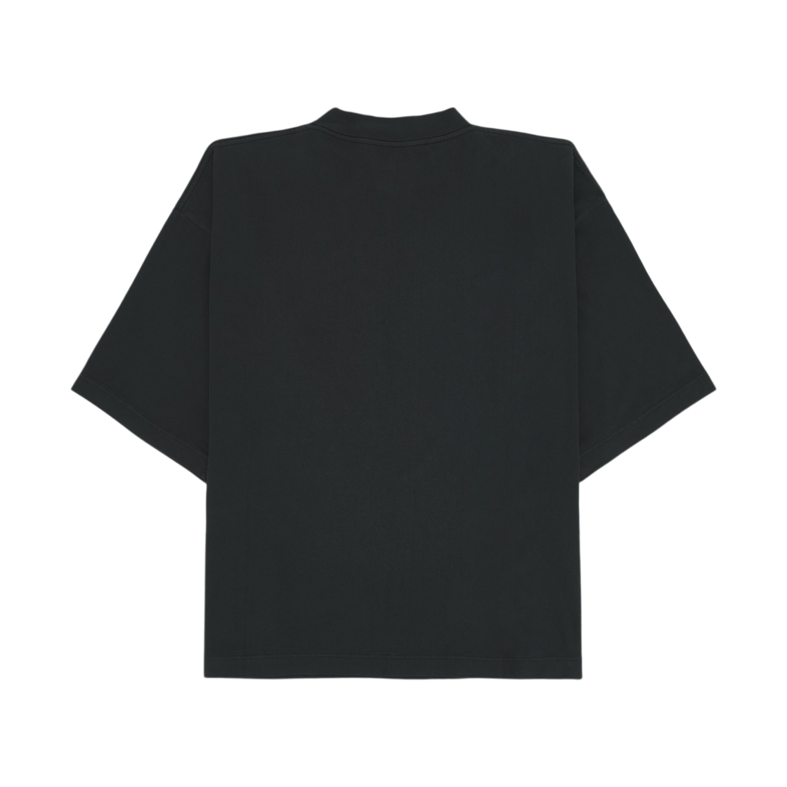 이지 갭 엔지니어드 바이 발렌시아가 로고 3/4 슬리브 티셔츠 블랙(Yeezy Gap Engineered By Balenciaga Logo 3/4 Sleeve T-Shirt Black) - 2