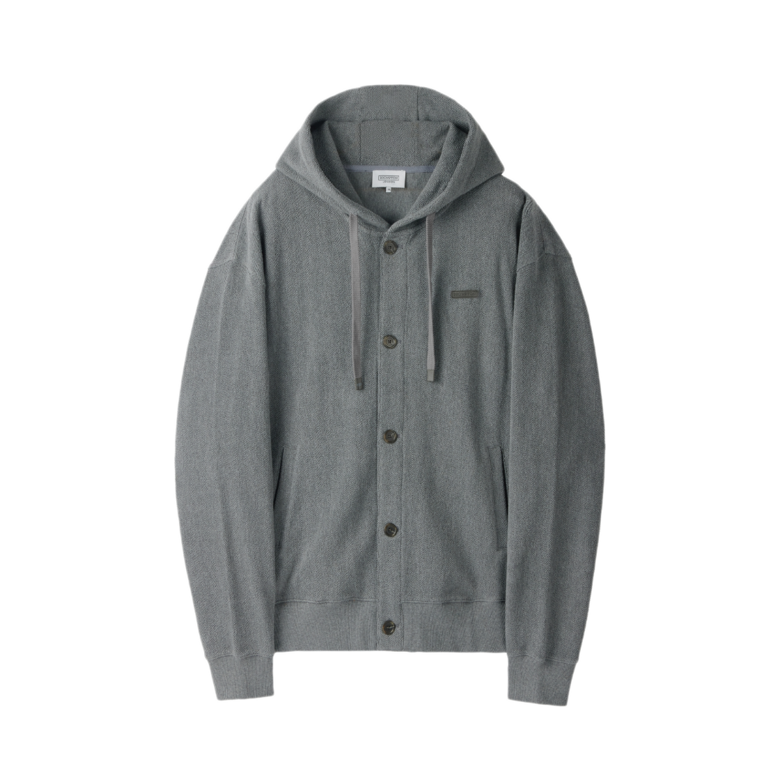 P254UFT480093 BROMPTON LONDON Herringbone Hood M Grey