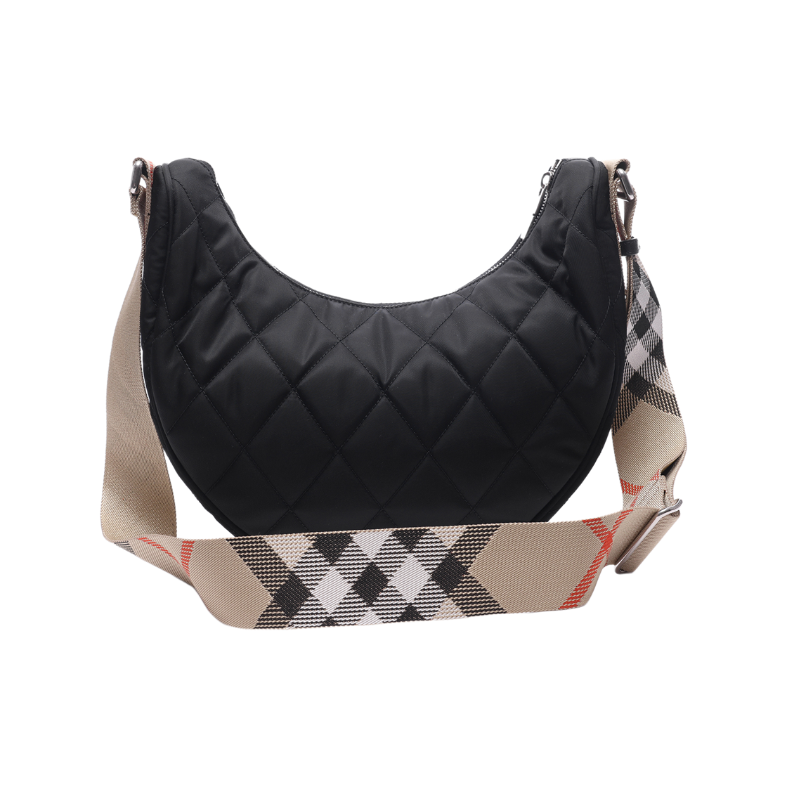 [25% 쿠폰] 버버리 홀스슈 크로스바디백 블랙([25% 쿠폰] Burberry Horseshoe Crossbody Bag Black) - 4