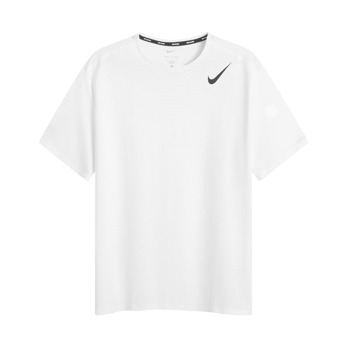 HJ3378-121 Nike Aeroswift Dri-Fit ADV Short Sleeve Running Top Summit White Black - Asia